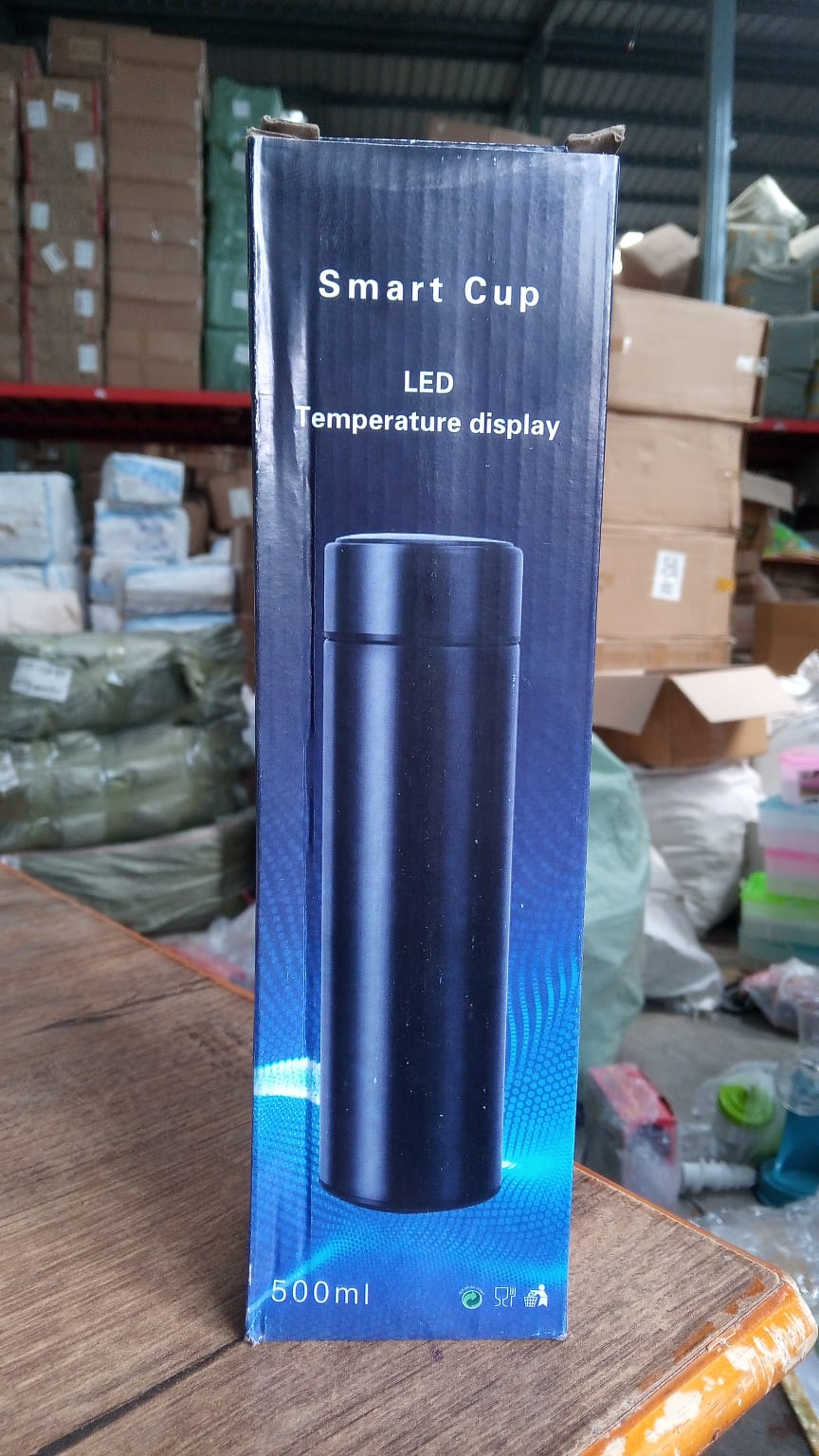 0726 Smart Vacuum Insulated Water Bottle with LED Temperature Display (Mix Color) 0726 Smart Vacuum Insulated Water Bottle with LED Temperature Display (Mix Color)